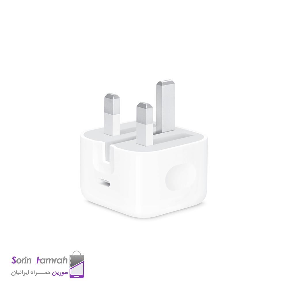 اداپتور شارژر اپل مدل (20W USB-C Power Adapter (ZE/A